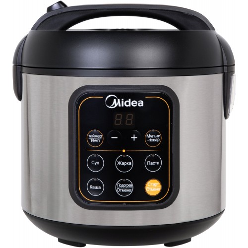 Мультиварка Midea MPC-6033 (черный/серебристый) 