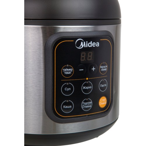 Мультиварка Midea MPC-6033 (черный/серебристый) 1