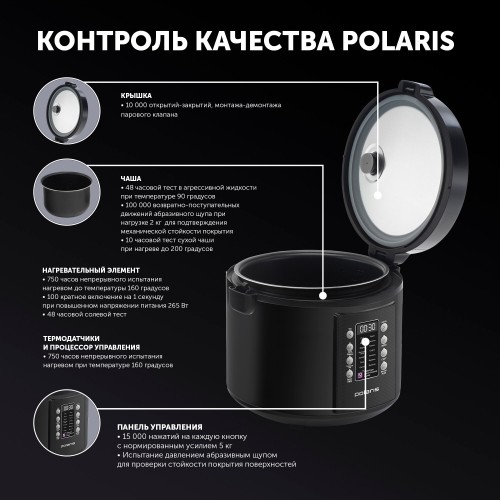 Мультиварка Polaris PMC 0521 IQ Home (черный) 1