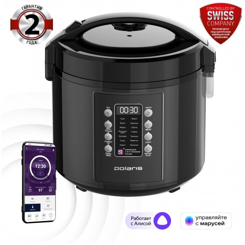 Мультиварка Polaris PMC 0521 IQ Home (черный) 2