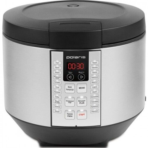 Мультиварка POLARIS PMC 0586AD (серебристый/черный) 4