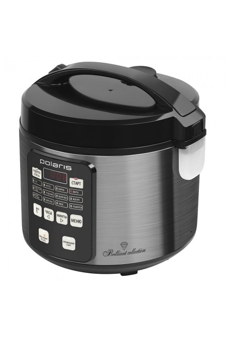 Мультиварка Polaris PMC 0593AD (нержавеющая сталь/черный) 