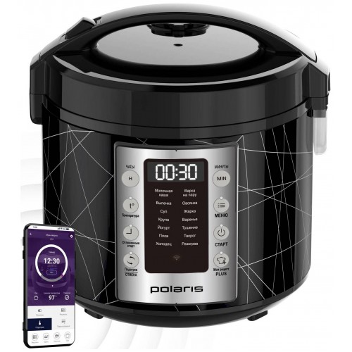 Мультиварка Polaris PMC 5020 Wi-Fi IQ Home (черный) 