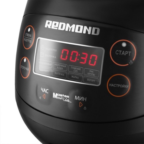 Мультиварка REDMOND RMC-03 (черный) 4