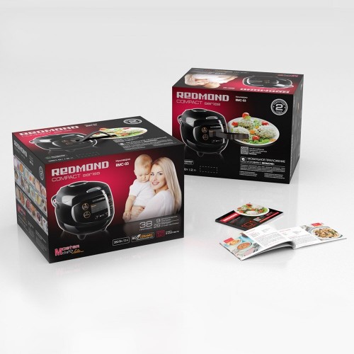 Мультиварка REDMOND RMC-03 (черный) 7