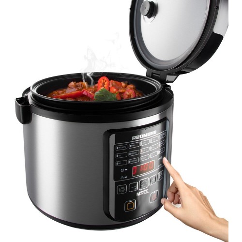 Мультиварка Redmond RMC-M36 (серебристый/черный) 4