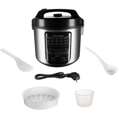 Мультиварка Redmond RMC-M36 (серебристый/черный) 7
