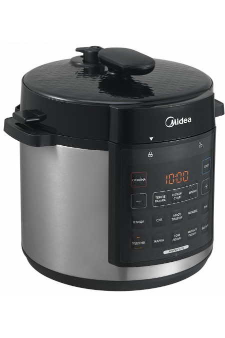 Мультиварка-скороварка Midea MPC-6042 (черный/серебристый) 1