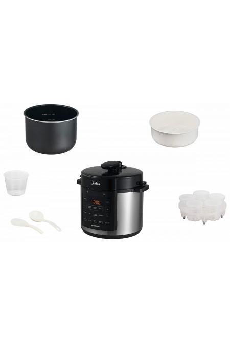 Мультиварка-скороварка Midea MPC-6042 (черный/серебристый) 6