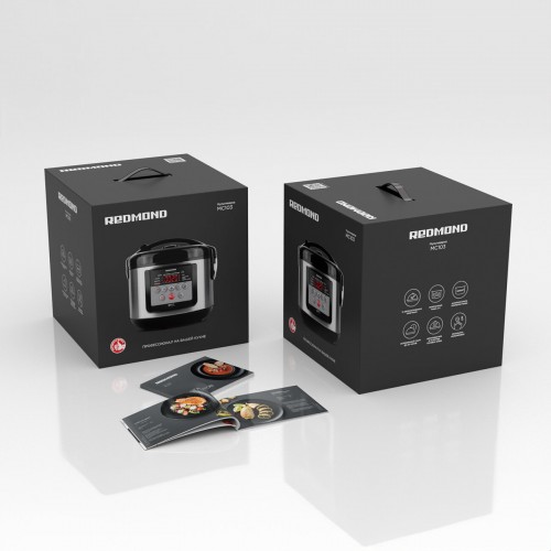 Мультиварка-скороварка Redmond MP112 (серый) 9