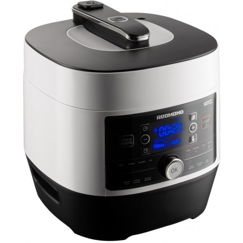 Мультиварка-скороварка REDMOND RMC-P350 (белый/черный) 
