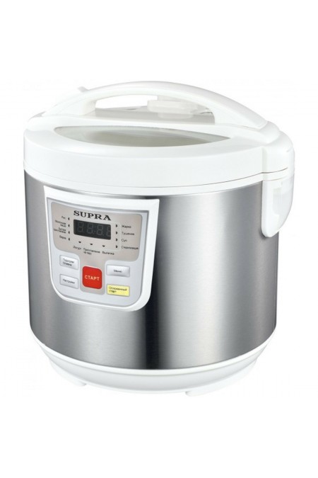 Мультиварка SUPRA MCS-4114 (белый/серебристый) 