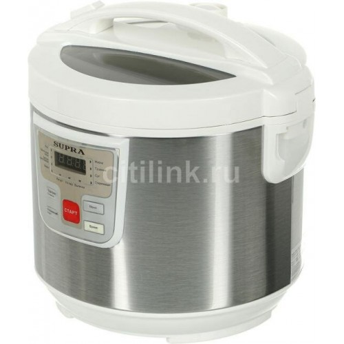 Мультиварка SUPRA MCS-4114 (белый/серебристый) 6