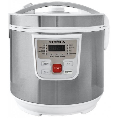 Мультиварка SUPRA MCS-4115 (белый/серебристый) 