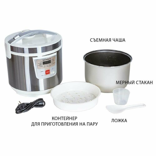 Мультиварка SUPRA MCS-4115 (белый/серебристый) 3