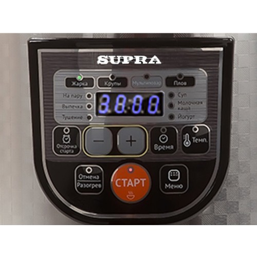 Мультиварка SUPRA MCS-5114 (серебристый/черный) 8