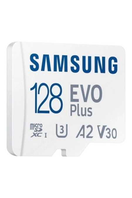 Карта памяти Samsung MICRO SDXC EVO+ V10 MB-MC128SA/EU 128GB (белый) 1