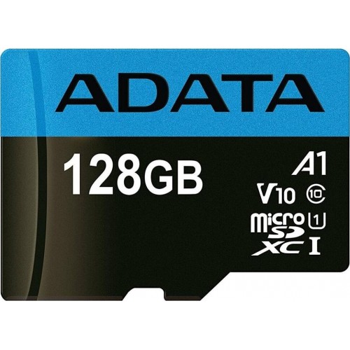 Карта памяти ADATA MicroSDHC Class10 UHS-I A1 128GB + SD адаптер (AUSDX128GUICL10A1-RA1) 6
