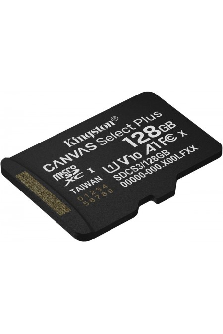 Карта памяти Kingston microSDXC Canvas Select Plus V10 A1 128GB 3