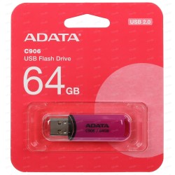 Флешка ADATA C906 USB 2.0 64GB (AC906-64G-RPP) (розовый)