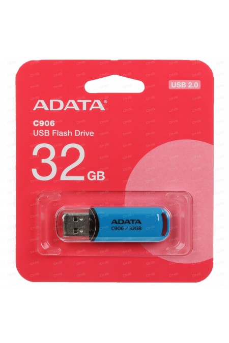 Флешка ADATA C906 USB 2.0 32GB (AC906-32G-RWB) (синий) 