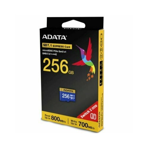 Карта памяти ADATA Premier Extreme SDXC Class 10 UHS-I U3 V30S 256GB (UD256GEX3L1-C) 1