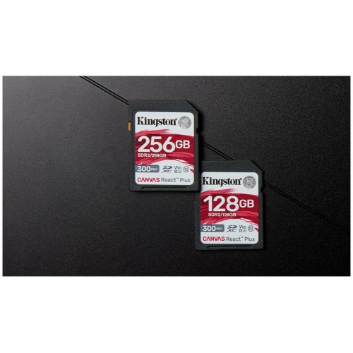 Карта памяти Kingston Canvas React Plus SDXC 256 ГБ Class 10 (черный) 9