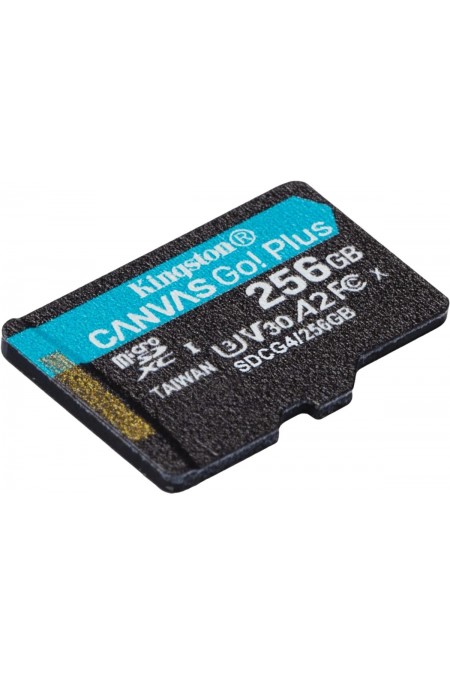 Карта памяти Kingston microSDXC Canvas Go! Plus SDCG4/256GBSP V10 A2 256GB 1