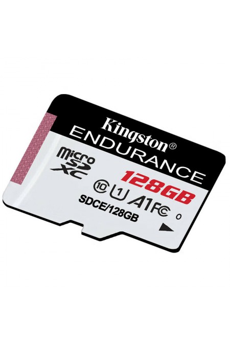 Карта памяти Kingston microSDXC High Endurance SDCE 128GB без адаптера (черный/белый) 