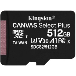 Карта памяти Kingston SDCS2 512GB (SDCS2/512GBSP) (черный)