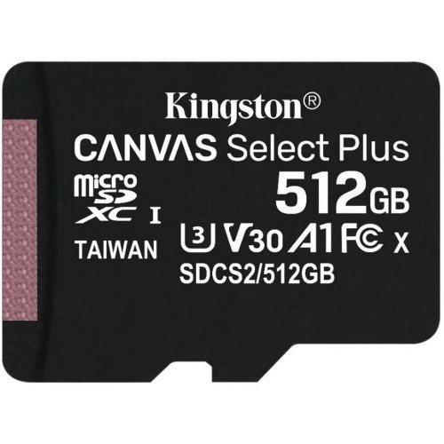Карта памяти Kingston SDCS2 512GB (SDCS2/512GBSP) (черный) 