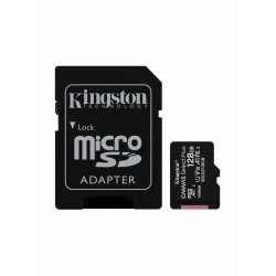 Карта памяти Kingston SDCS2/SP 128GB + SD адаптер (SDCS2/128GB) (черный)