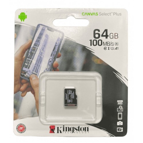 Карта памяти Kingston SDCS2/SP 64GB (SDCS2/64GBSP) (черный) 9
