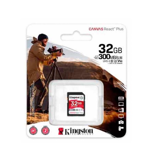 Карта памяти Kingston SDHC UHS-I Class U3 V90 32GB (SDR2/32GB) (черный) 3