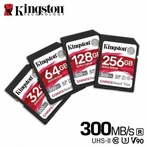 Карта памяти Kingston SDHC UHS-I Class U3 V90 32GB (SDR2/32GB) (черный) 5