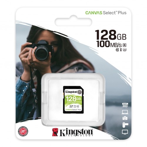 Карта памяти Kingston SDS2 128GB (SDS2/128GB) (черный) 9
