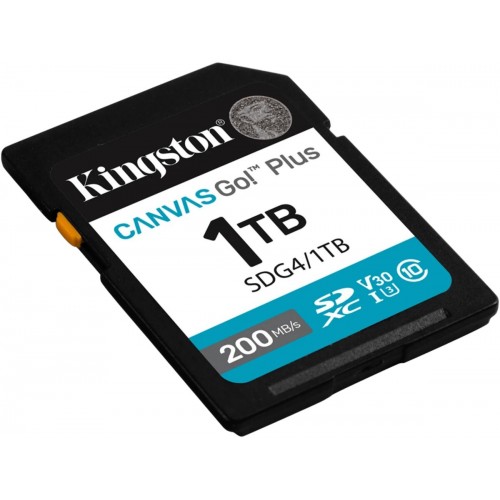 Карта памяти Kingston SDXC Canvas Go! Plus SDG4/1TB V30 1TB 1