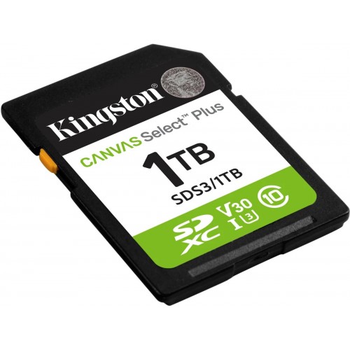 Карта памяти Kingston SDXC Canvas Select Plus V30 1TB SDS3/1TB 1