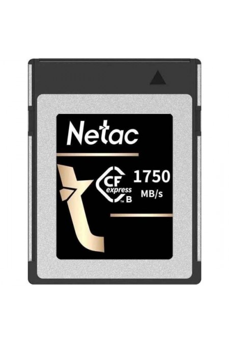 Карта памяти Netac CF2000 Cfexpress PCIe Gen 3x2 Type B 512GB 