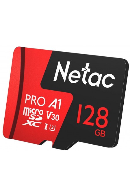 Карта памяти Netac MicroSD card Netac P500 Extreme Pro 128GB (черный) 