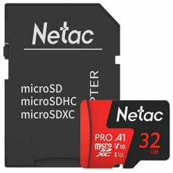 Карта памяти Netac MicroSD Extreme Pro P500 32GB (NT02P500PRO-032G-R)