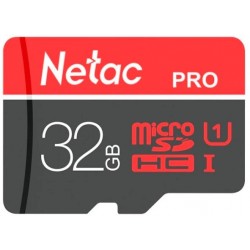 Карта памяти Netac microSDHC P500 ULTRA 32GB (NT02P500ULT-032G-S) (без SD адаптера)