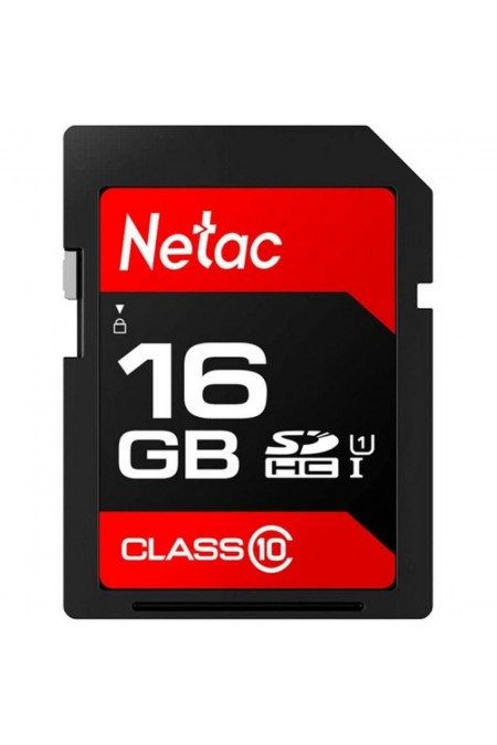 Карта памяти Netac NT02P600STN-016G-R P600 16GB (черный) 