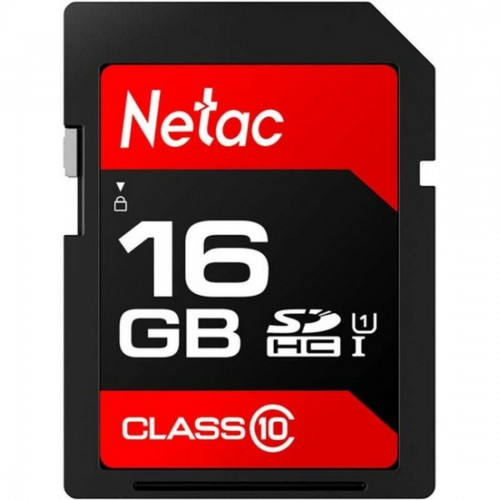 Карта памяти Netac NT02P600STN-016G-R P600 16GB (черный) 