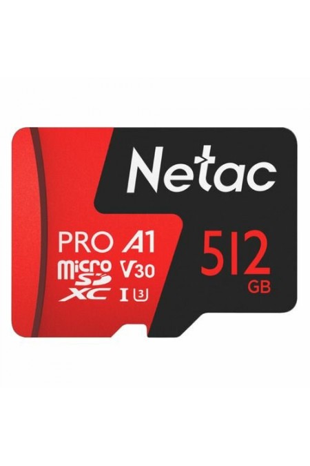 Карта памяти Netac P500 Extreme Pro 512GB (NT02P500PRO-512G-S) (черный) 
