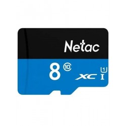 Карта памяти Netac P500 microSDHC 8GB (NT02P500STN-008G-S) (черный)
