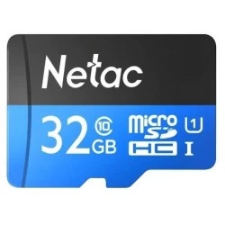 Карта памяти Netac P500 Standard 32GB (NT02P500STN-032G-S) (красный)