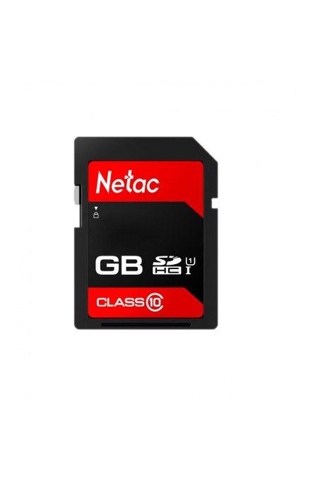 Карта памяти Netac P600 Сlass 10 NT02P600STN-008G-R 8GB (черный/красный) 