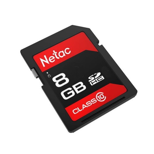 Карта памяти Netac P600 Сlass 10 NT02P600STN-008G-R 8GB (черный/красный) 4