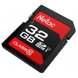 Карта памяти Netac P600 Standard SDHC 32GB (NT02P600STN-032G-R) (черный)